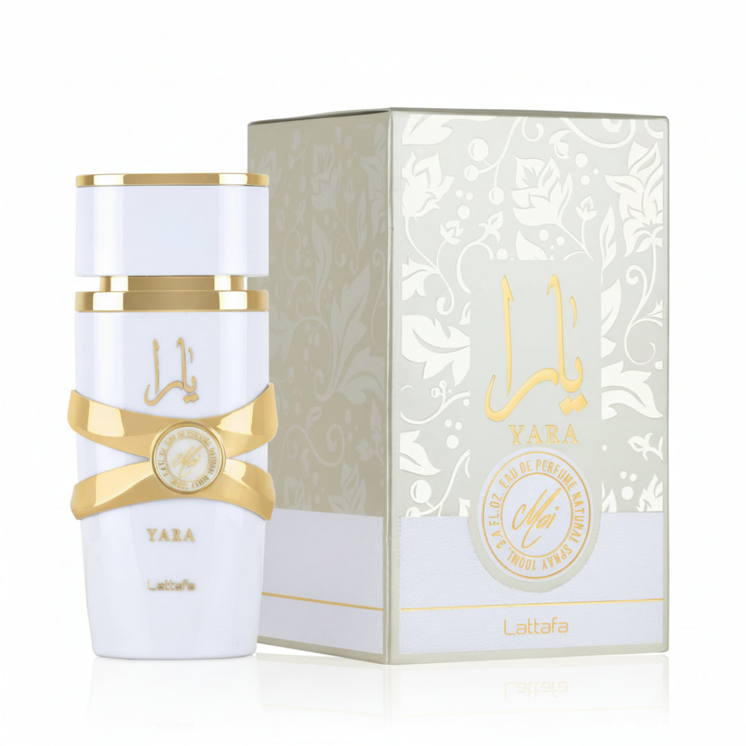 Yara Moi by Lattafa 100 ml EDP wanita Malaysia – haruman sweet vanilla floral & tahan lama