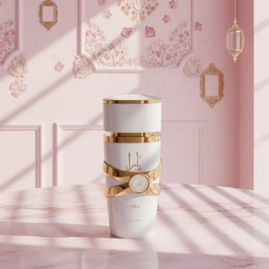 Yara Moi di kafe aesthetic pink &ndash; gaya feminin Malaysia”