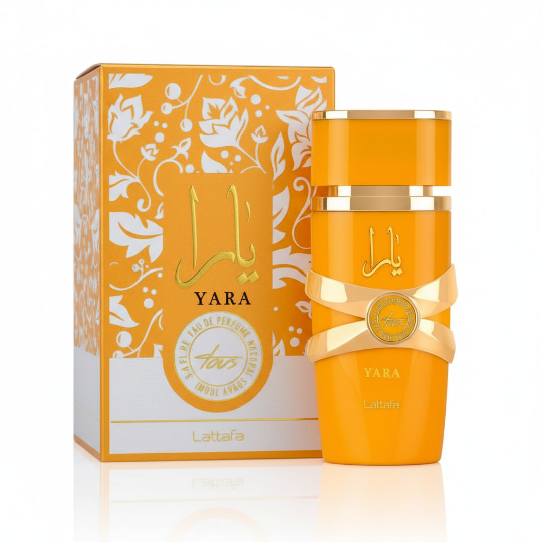 Yara Tous Lattafa perfume wanita manis vanilla fruity lembut tahan lama Malaysia