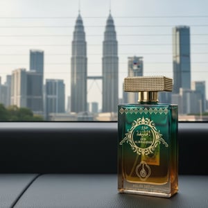 oud khalifah kerusi belakang kereta malam kl malaysia