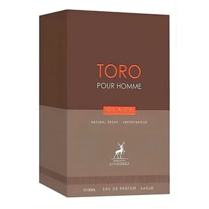 Toro Pour Homme Glace 100ml Box &ndash; Maison Alhambra Perfume for Men (Fresh Woody Ice Scent)