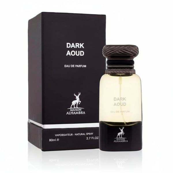 Dark Aoud Maison Alhambra perfume unisex smoky oud woody long lasting Malaysia sesuai malam