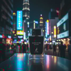 Dark Door Intense di Bukit Bintang neon, vibe urban maskulin Malaysia
