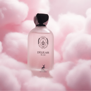 Delilah Blanc perfume wanita pink lembut floral romantik Malaysia