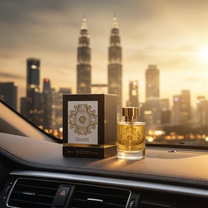 karat kereta malam kl lampu emas malaysia