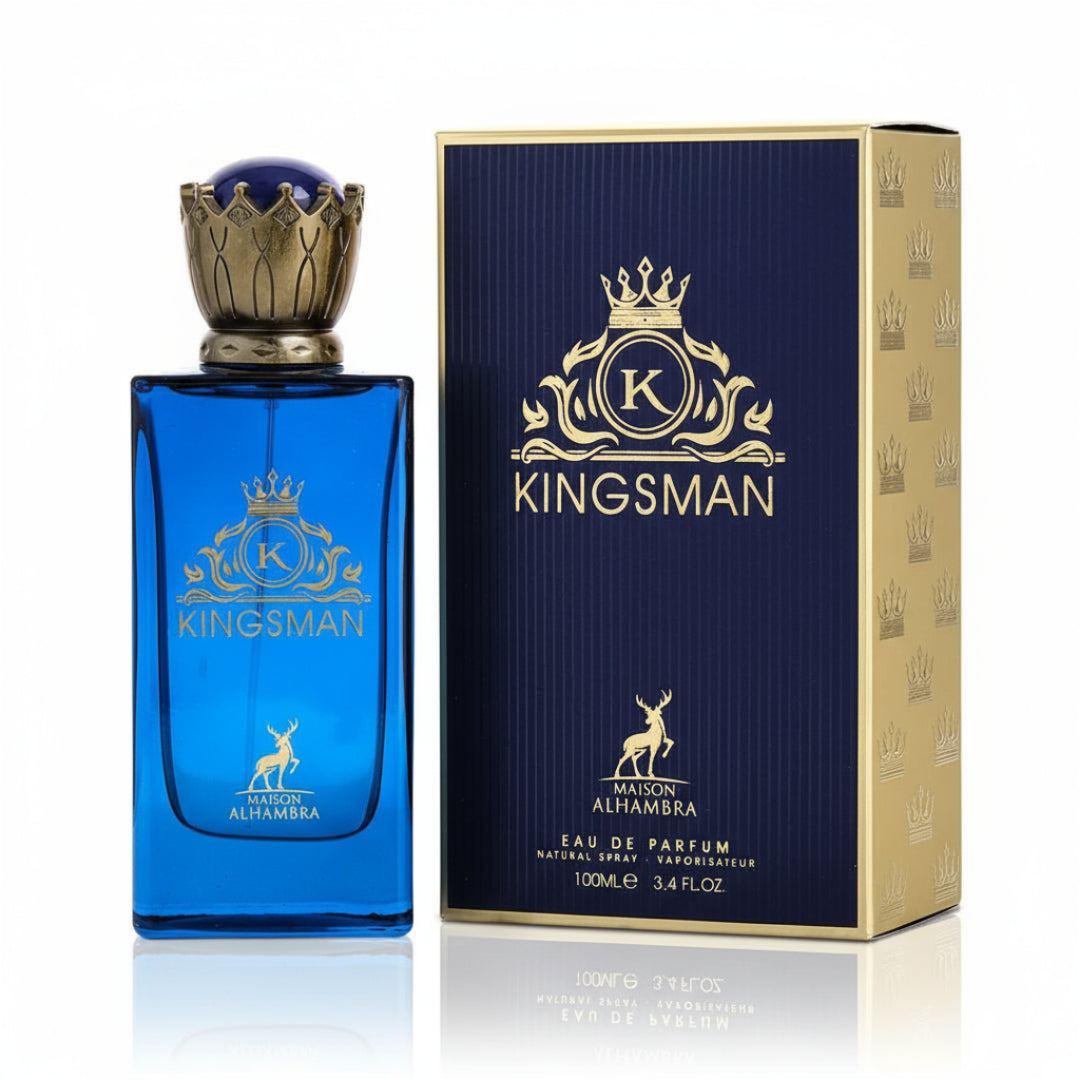 Kingsman Maison Alhambra perfume lelaki woody spicy maskulin long lasting Malaysia sesuai harian