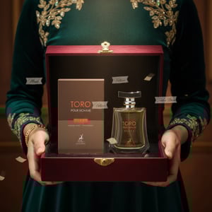 Toro Pour Homme Glace 100ml EDP &ndash; Maison Alhambra Perfume Men (Fresh Woody Scent)