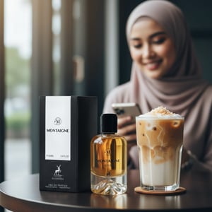 Montaigne Coco Maison Alhambra perfume café coconut drink women fragrance Malaysia