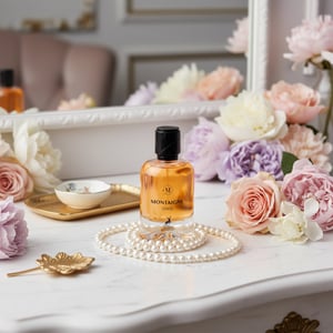 Montaigne Coco Maison Alhambra perfume vanity pearls soft floral women fragrance Malaysia