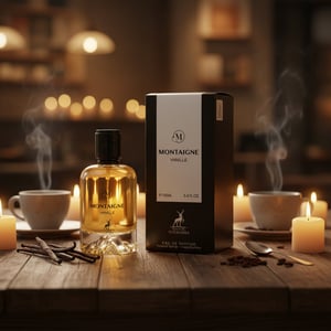 Montaigne Vanille dalam suasana kafe lilin &ndash; perfume cosy Malaysia
