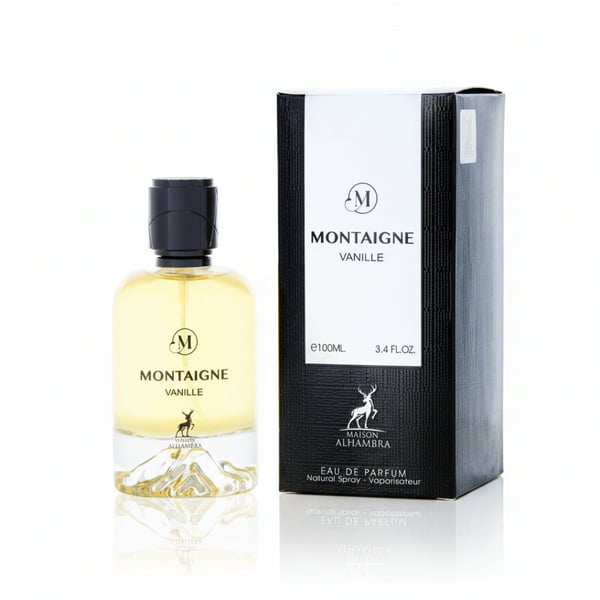 Montaigne Vanille by Maison Alhambra 100 ml Malaysia – haruman sweet vanilla creamy & tahan lama