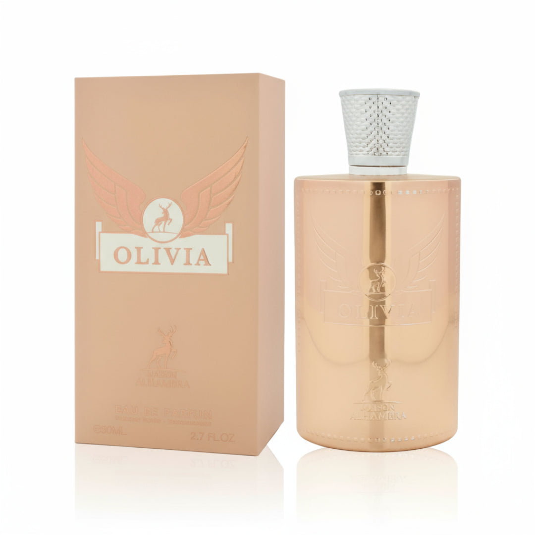 Olivia Maison Alhambra perfume wanita floral soft feminine long lasting Malaysia sesuai harian