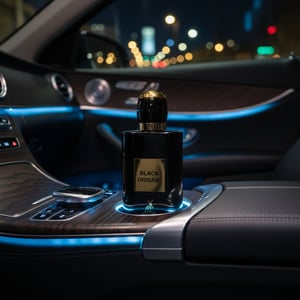 black origami pemegang cawan kereta malam malaysia