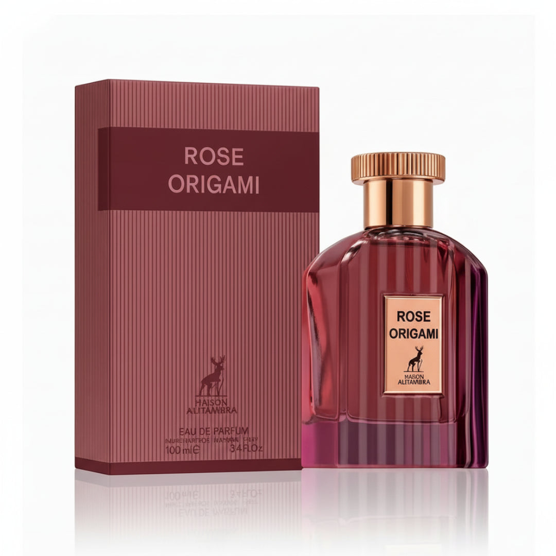 Rose Origami Maison Alhambra perfume unisex floral rose musky long lasting Malaysia sesuai harian