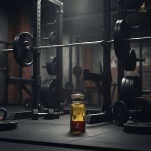 Smoky Touch di kawasan squat rack gaya maskulin