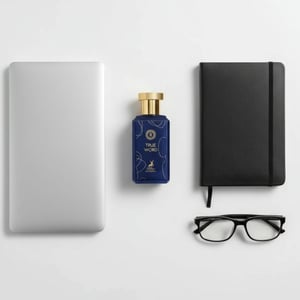 True Word atas meja pejabat lelaki Malaysia