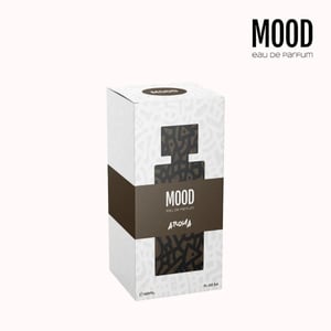 Mood eau de parfum packaging on a white background