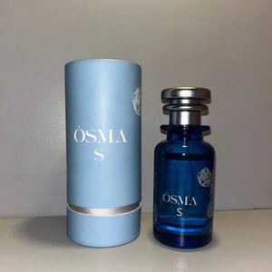 OSMA S perfume bottle and packaging on a plain background
