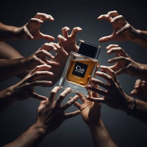 Pendora Scents Club Intense Homme perfume bottle and packaging on a white background