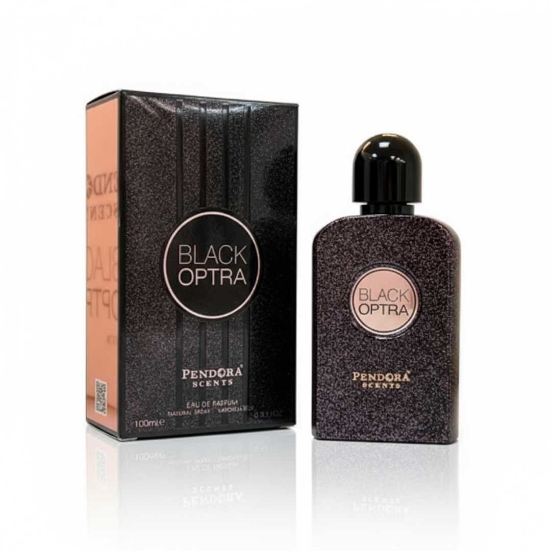 Black Optra by Paris Corner 100 ml EDP wanita Malaysia – haruman sweet floral dark & tahan lama