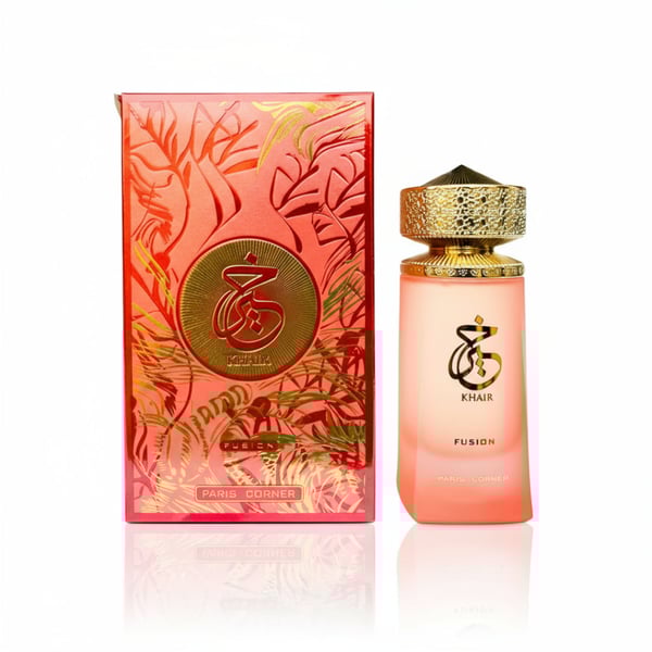 Khair Fusion Paris Corner perfume unisex sweet amber woody long lasting Malaysia sesuai harian