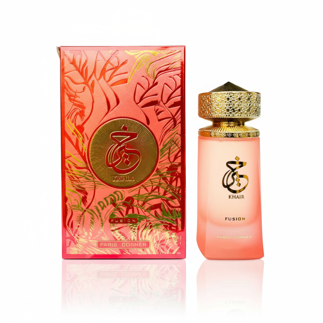 Khair Fusion Paris Corner perfume unisex sweet amber woody long lasting Malaysia sesuai harian