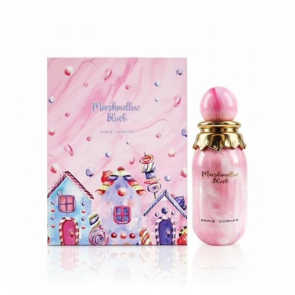 Marshmallow Blush by Paris Corner 100 ml EDP wanita Malaysia – haruman sweet vanilla marshmallow & tahan lama
