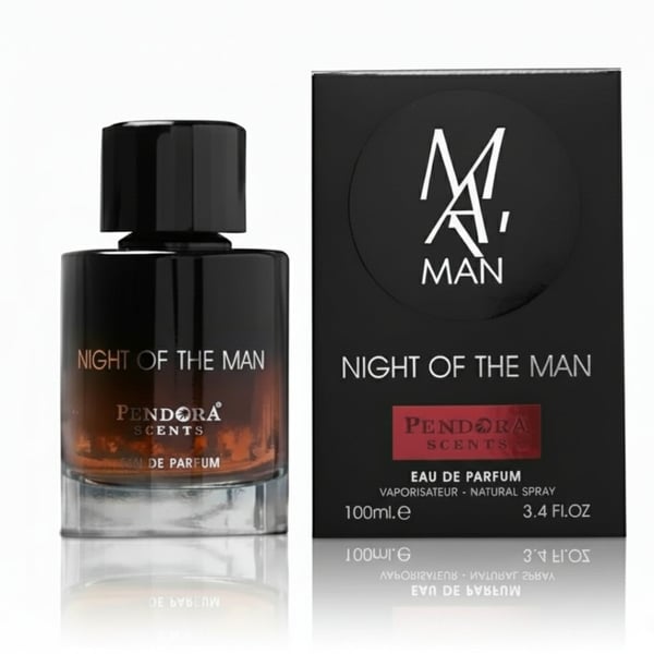 Night of the Man Pendora perfume lelaki warm spicy woody long lasting Malaysia sesuai malam
