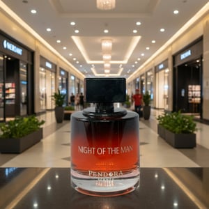 Night of the Man di Setia City Mall laluan malam