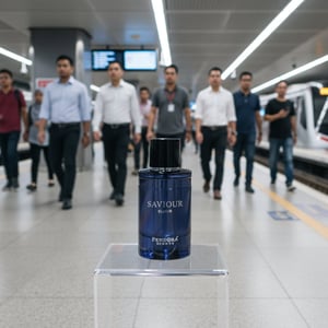 Saviour Elixir di stesen LRT &ndash; minyak wangi lelaki harian Malaysia”