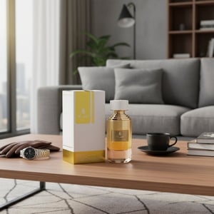 Super Crush Emir atas meja kopi, gaya lifestyle lelaki Malaysia