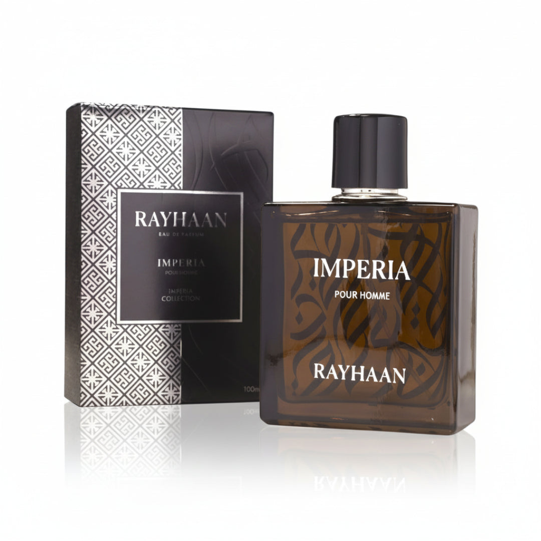 Rayhaan Rayhaan Imperia Collection – Imperia, Imperia Intense & Imperia Legacy – 100ml EDP feature on homepage bottle - Premium fragrance collection Malaysia