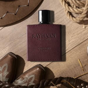 Rayhaan Rayhaan Leather Collection 100ml EDP &ndash; Corium, Dark Leather, Cordova feature on homepage bottle - view 7 - Premium fragrance collection Malaysia