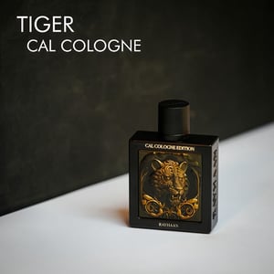 Tiger Cal Cologne Rayhaan minyak wangi lelaki aroma citrus woody fresh tahan lama Malaysia