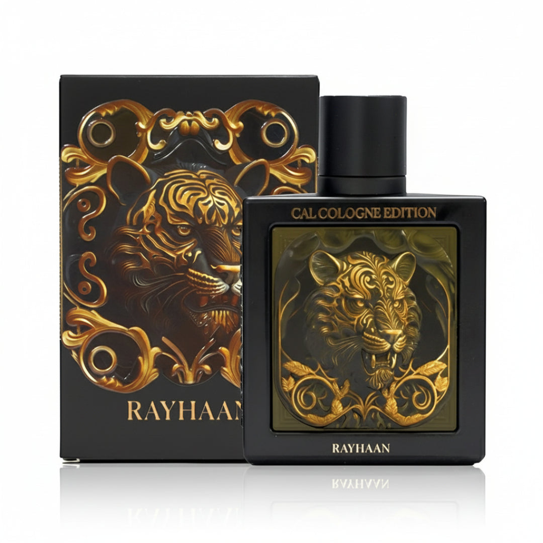Tiger Cal Cologne Rayhaan perfume lelaki fresh sporty citrus long lasting Malaysia sesuai harian