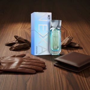 Nexa Immortal by Rue Broca 100ml EDP bottle and box leather gloves oud wood men fragrance Malaysia