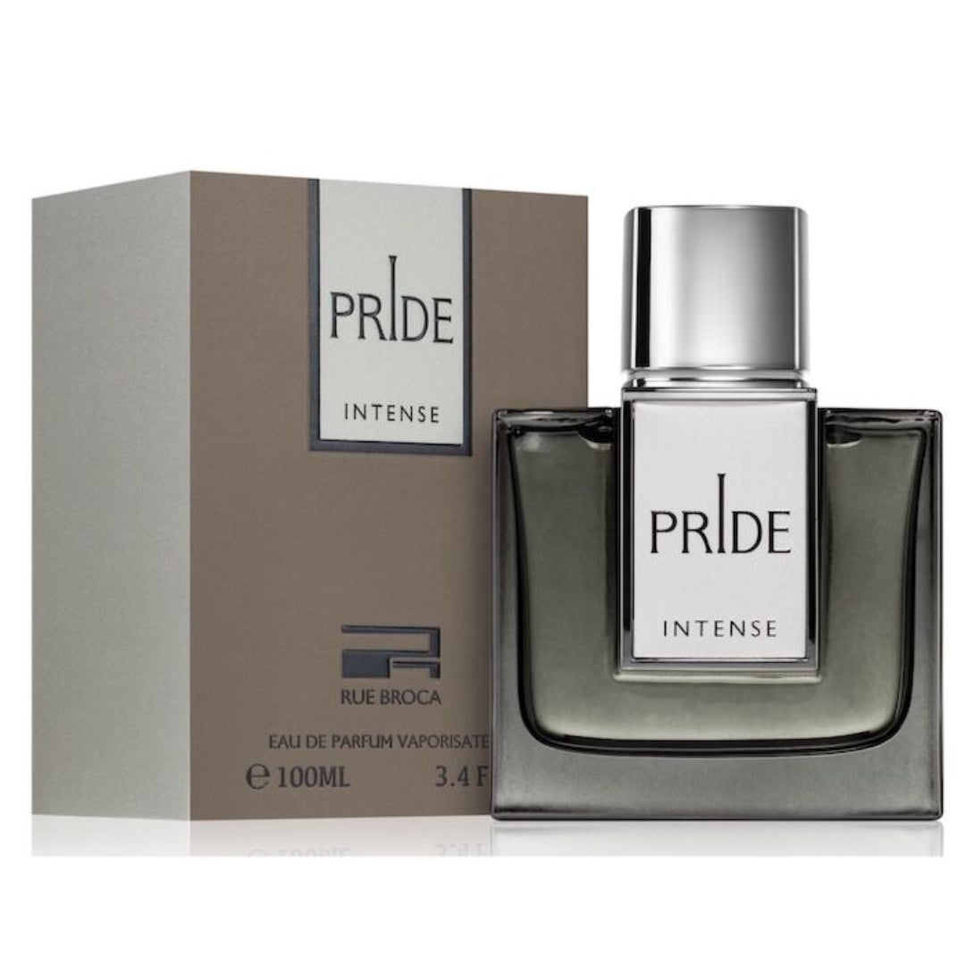 Pride Intense by Rue Broca 100 ml EDP men Malaysia – haruman maskulin kayu & amber tahan lama