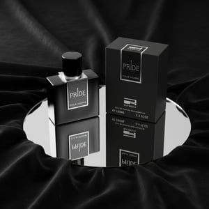 Rue Broca Pride Pour Homme EDP bottle and box mirror tray velvet luxury men fragrance Malaysia
