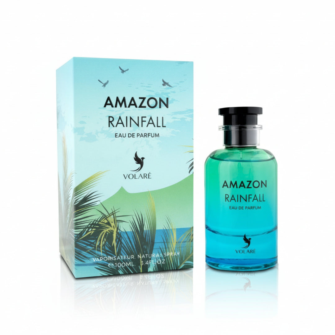 Amazon Rainfall Volare perfume lelaki fresh green woody aquatic Malaysia sesuai harian