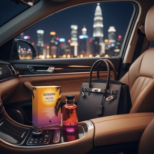 golden hour volare tempat duduk penumpang beg wanita malaysia