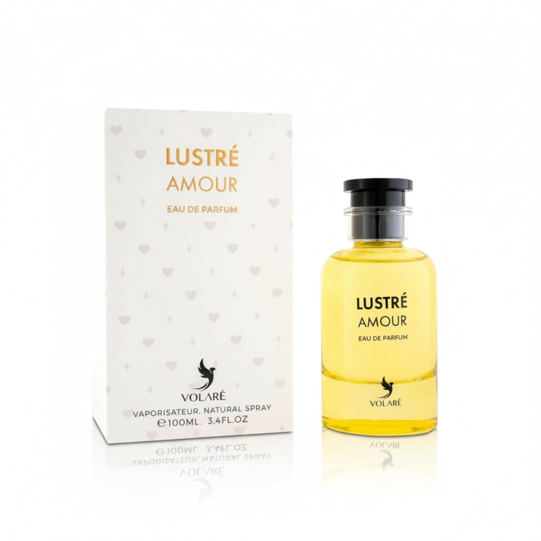 Lustre Amour Volare perfume wanita floral romantic sweet long lasting Malaysia sesuai harian