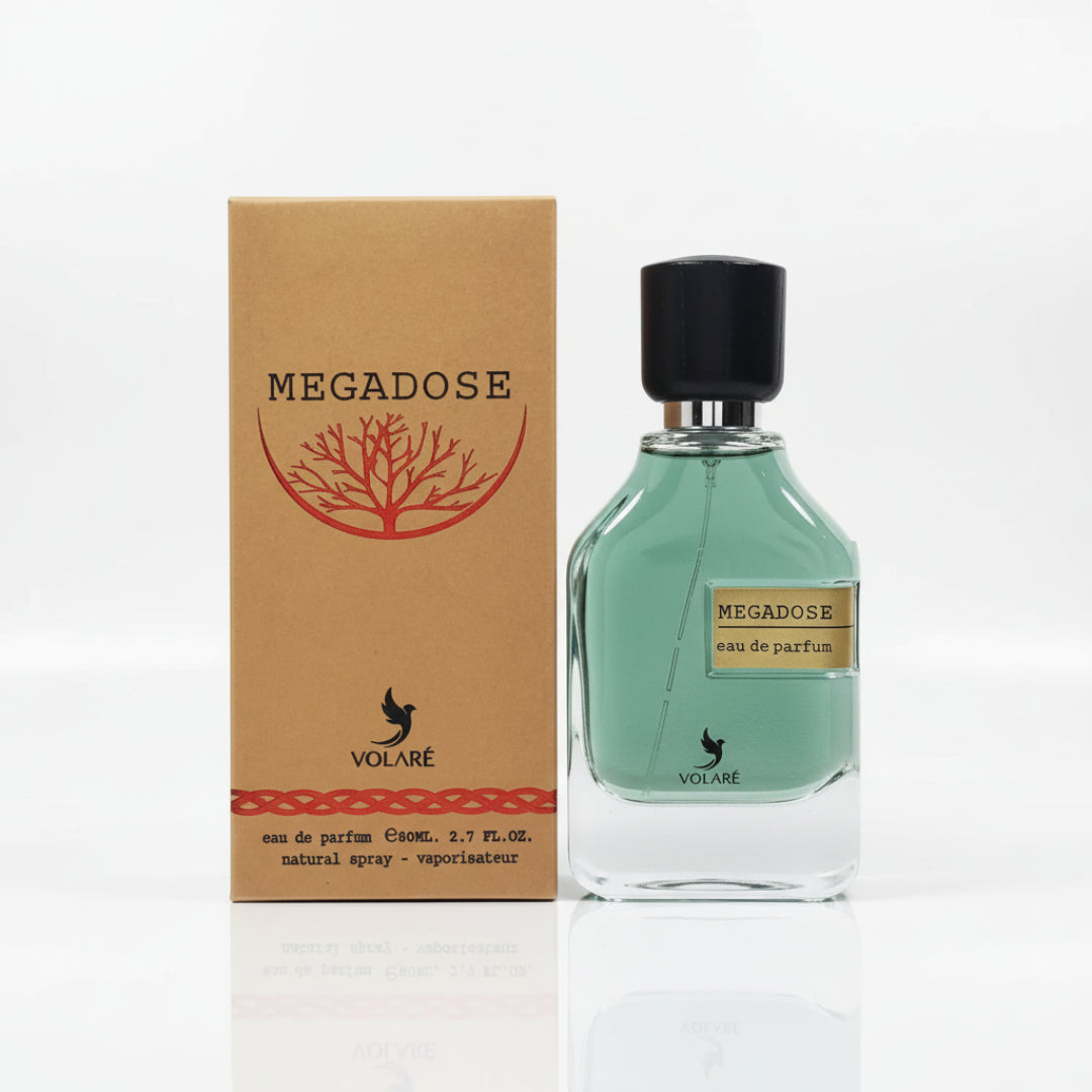 Megadose Man Atlas Volare EDP For Him 80 Ml 2.7 Edp Megados Vanilla Bergamot 