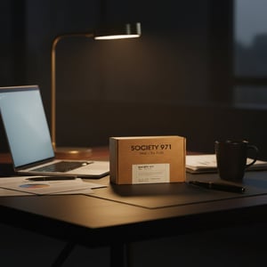 Society 971 di meja kerja lewat malam &ndash; gaya lelaki berjaya Malaysia