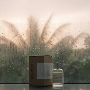 Society 991 dekat tingkap berembun &ndash; bau musky lembut Malaysia