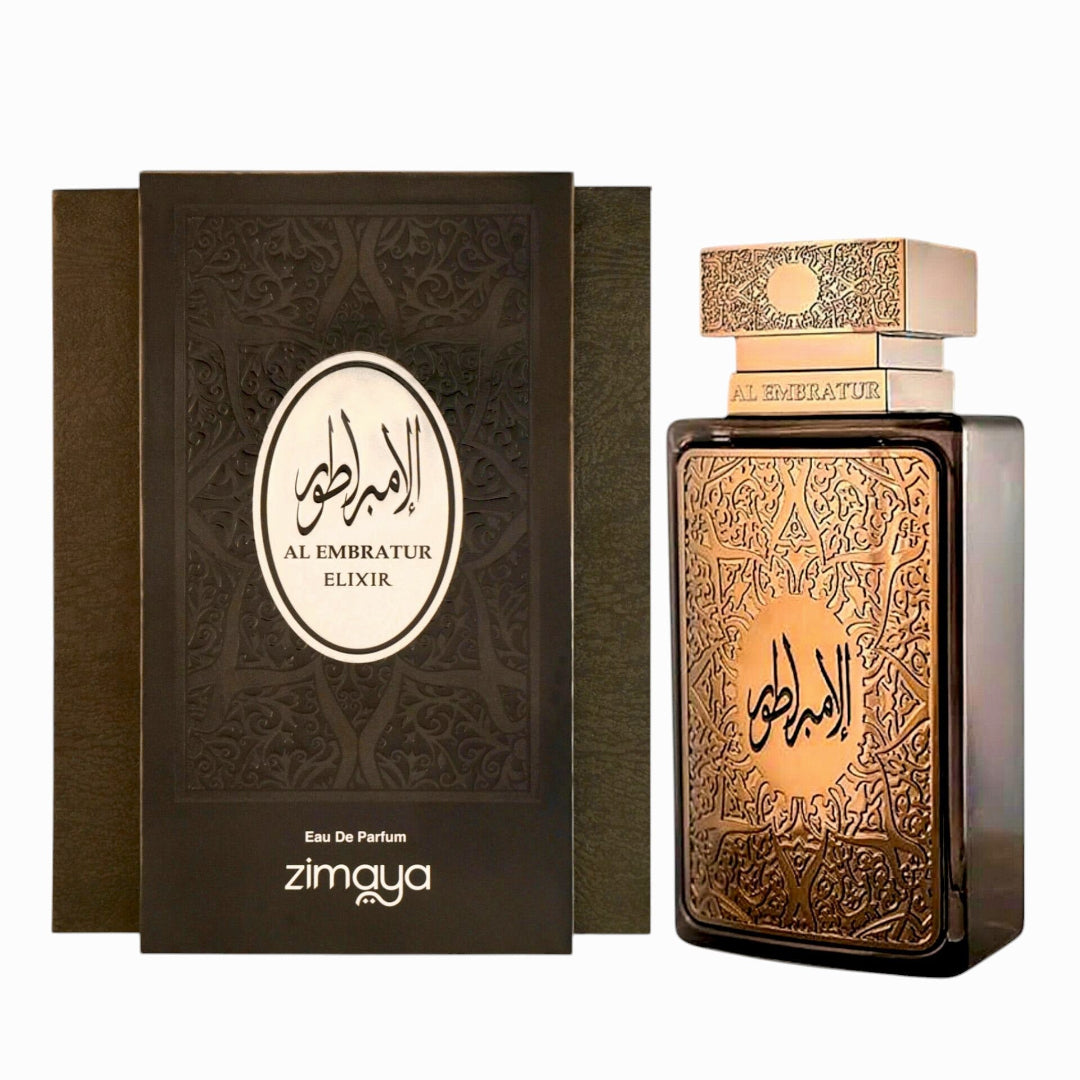 Al Embratur Elixir by Zimaya 100 ml EDP unisex Malaysia – haruman oud & vanilla mewah & tahan lama