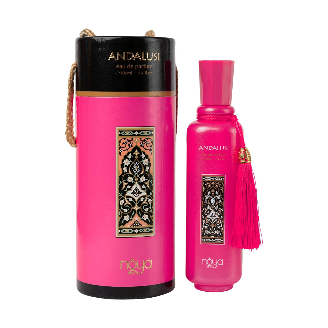 Andalusi Pink by Zimaya 100 ml EDP wanita Malaysia – haruman fruity-citrus manis & tahan lama