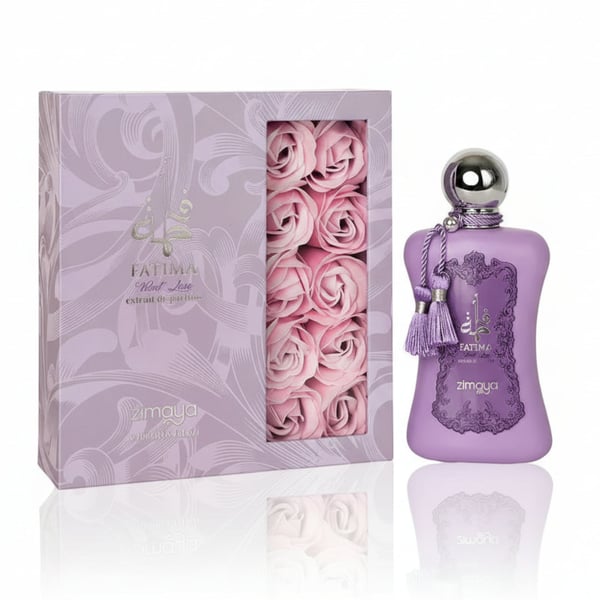 Fatima Velvet Love by Zimaya 100 ml Extrait women Malaysia – haruman fruity floral manis & tahan lama