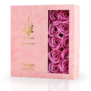 Haruman premium Fatima Extrait Zimaya &ndash; bau rose, vanilla &amp; ambergris tahan seharian Malaysia