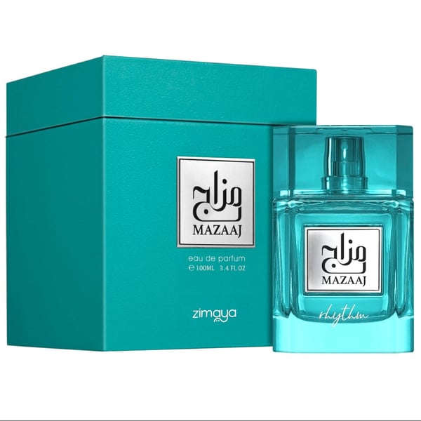 Mazaaj Rhythm by Zimaya 100ml EDP unisex Malaysia – haruman citrus fruity mewah &amp; tahan lama