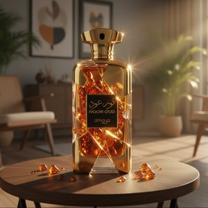 Noor Oud Dubai Zimaya Eau De Parfum Spray 100ml Afnan For Him Saffrony Agarwood